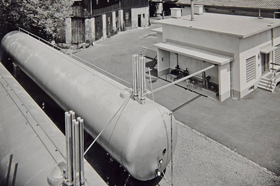 1966/67 – Einführung Propan-Luft-Gemisch für die Gasversorgung