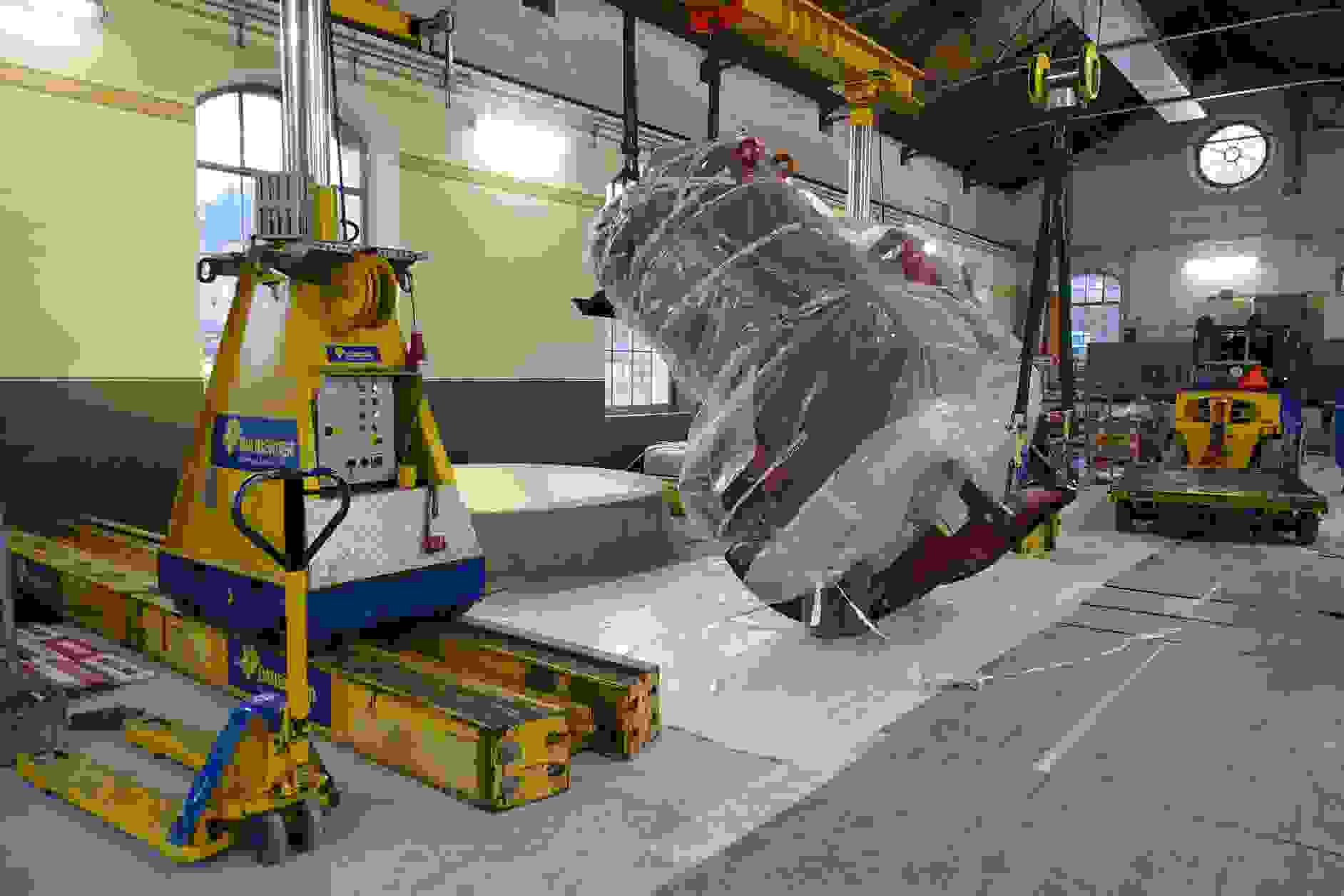 Erneuerung des Kraftwerks am Schifffahrtskanal