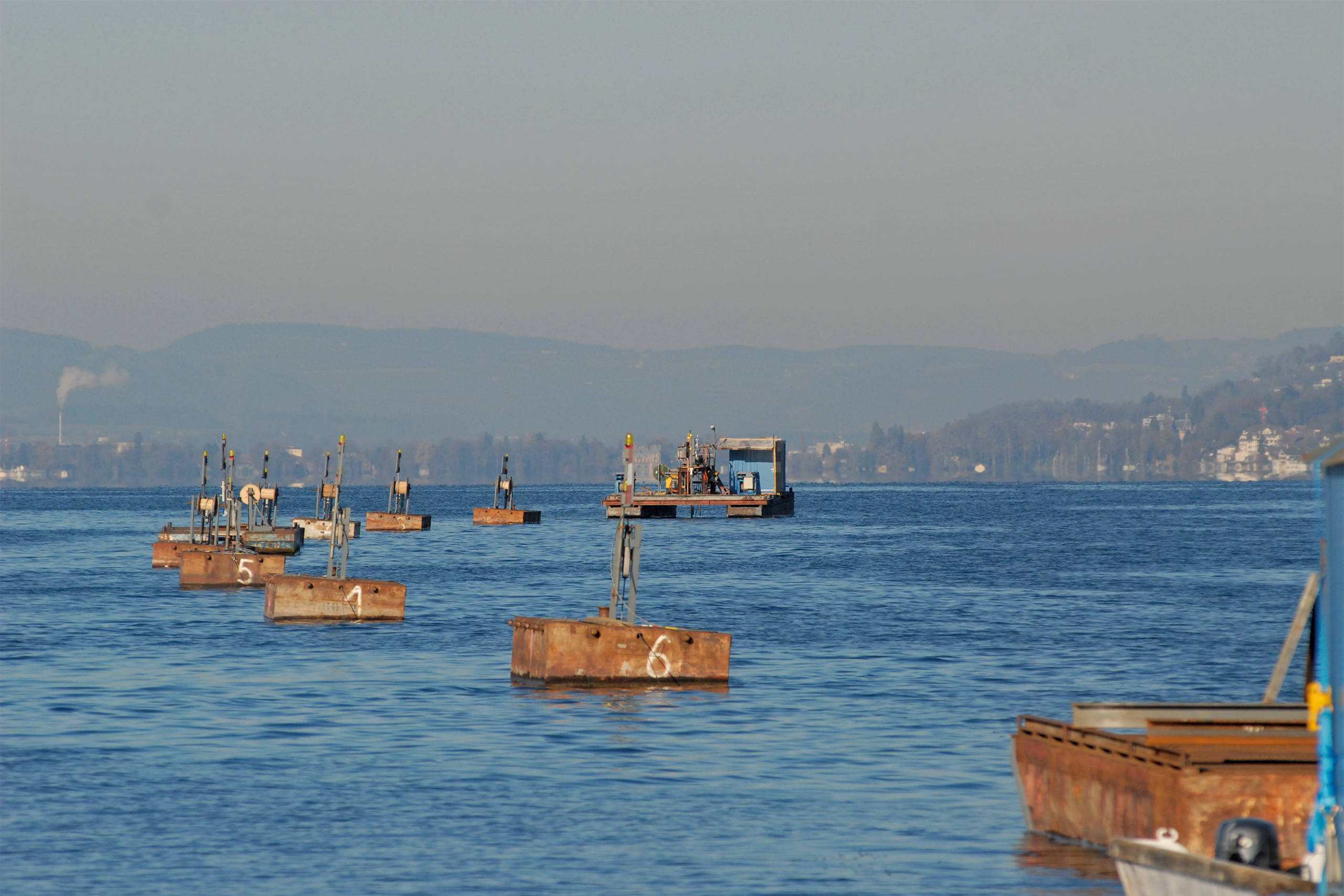 2008 – Anschluss ans nationale Erdgasnetz durch den Bau der Seeleitung im Thunersee